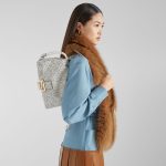 FENDI Mamma Baguette Medium White printed elaphe bag - Image 4